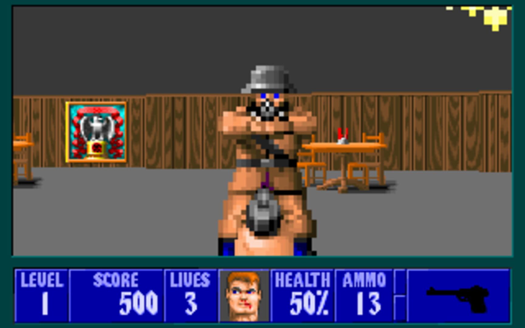 Screenshot for Wolfenstein 3D