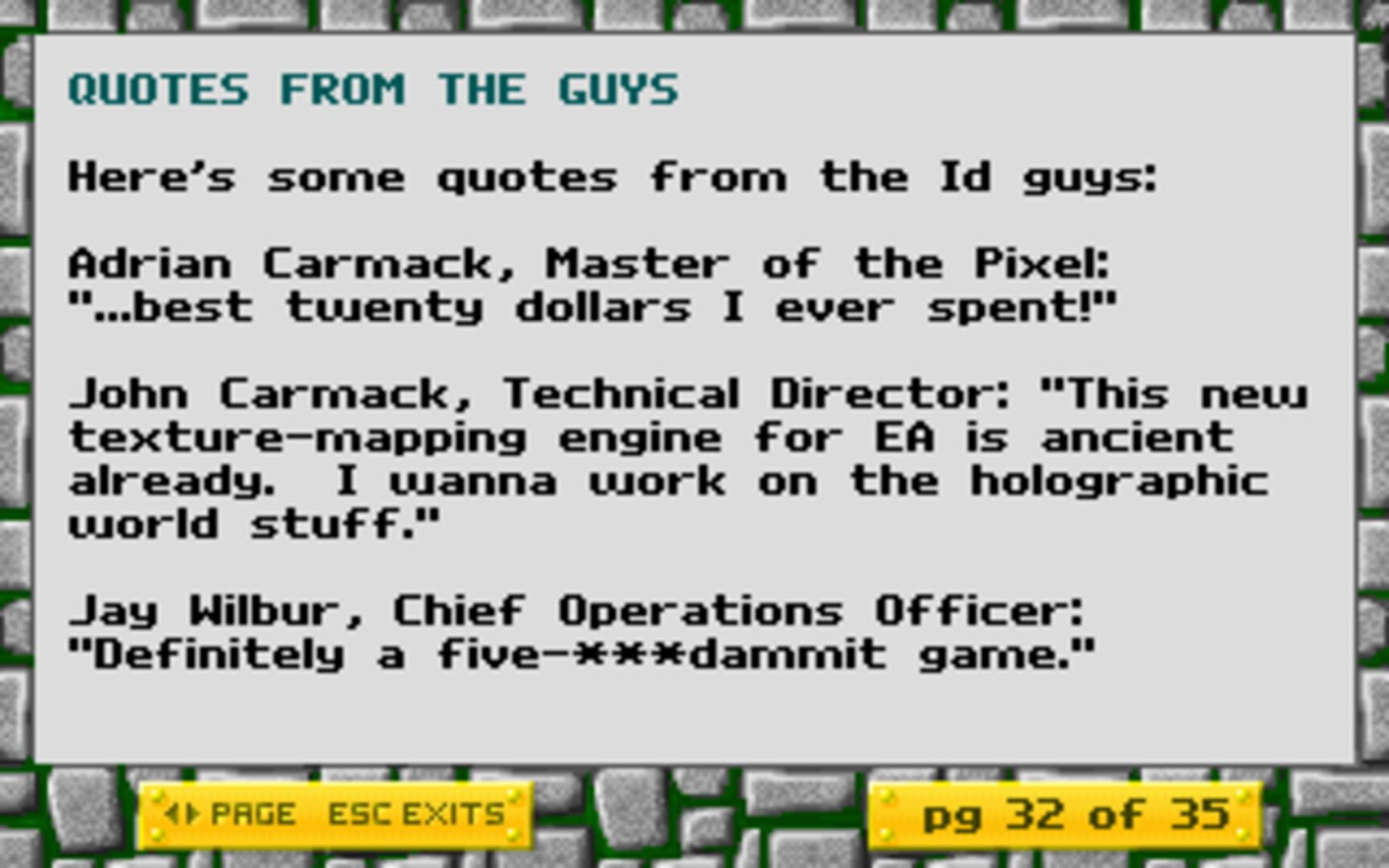 Screenshot for Wolfenstein 3D