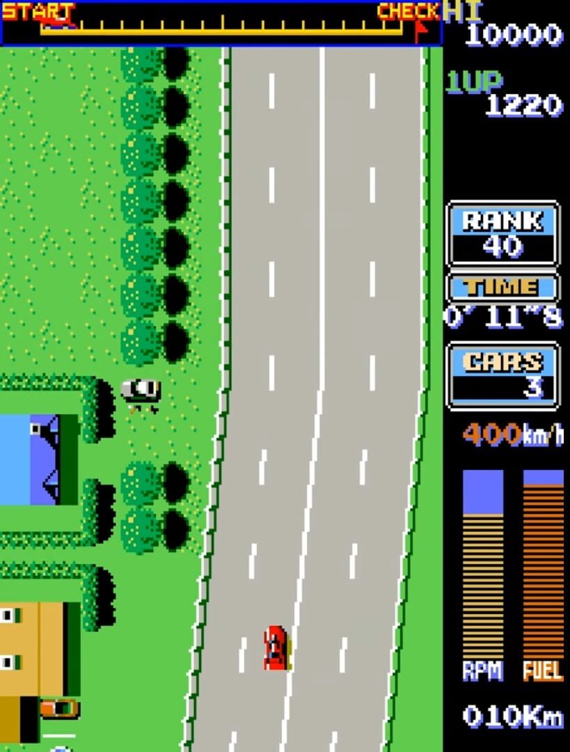 Screenshot for Road Fighter