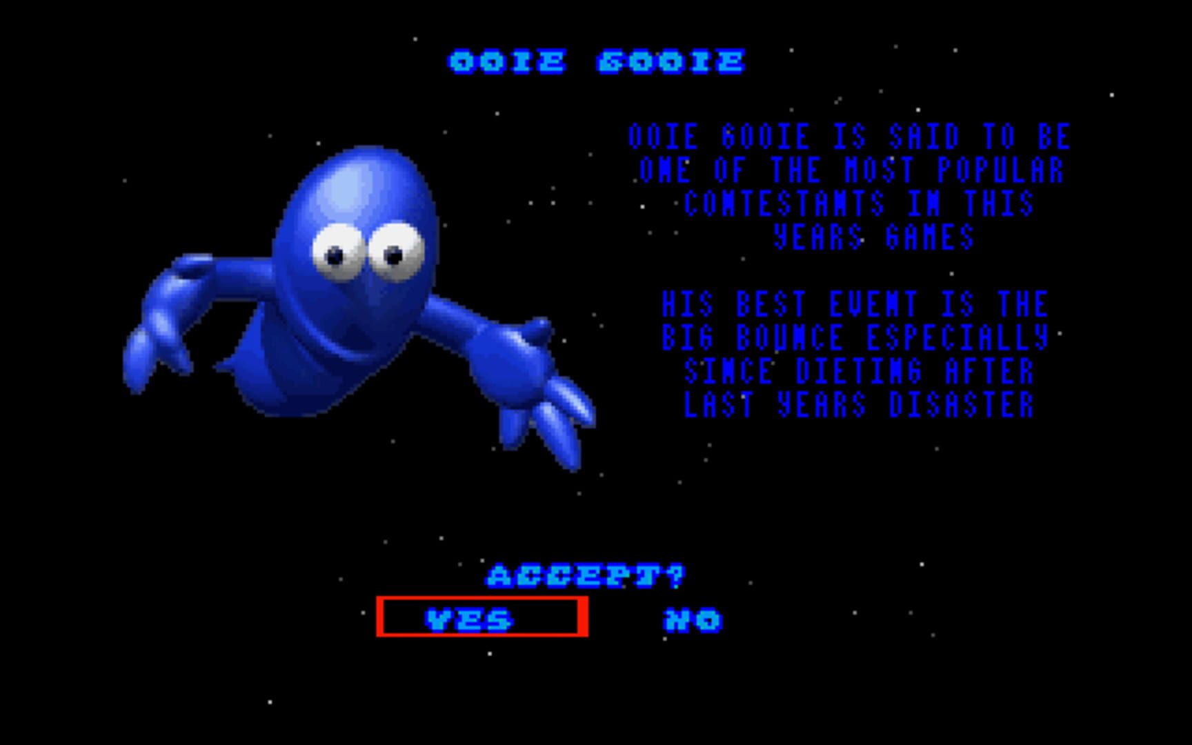 Screenshot for Alien Olympics