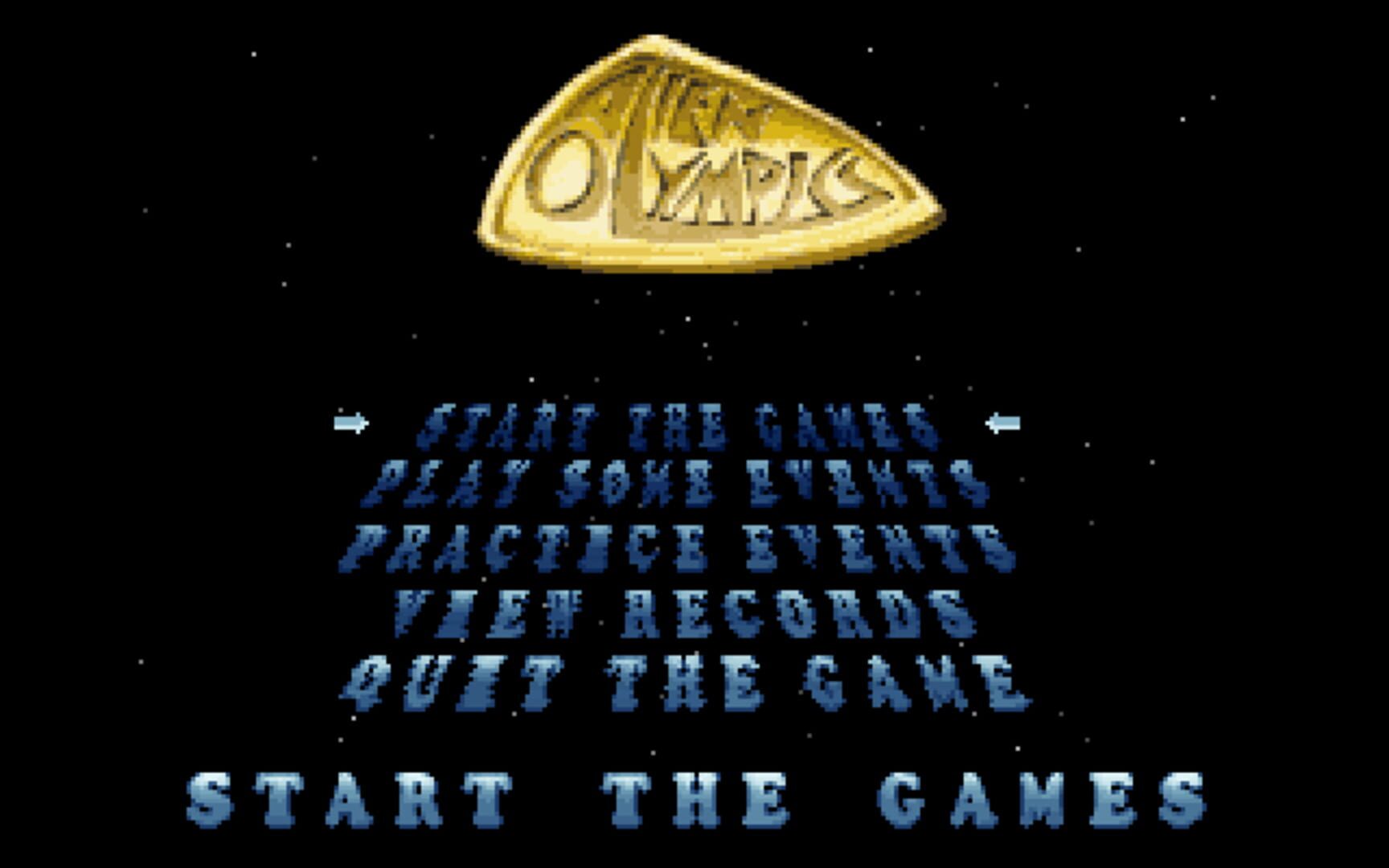 Screenshot for Alien Olympics