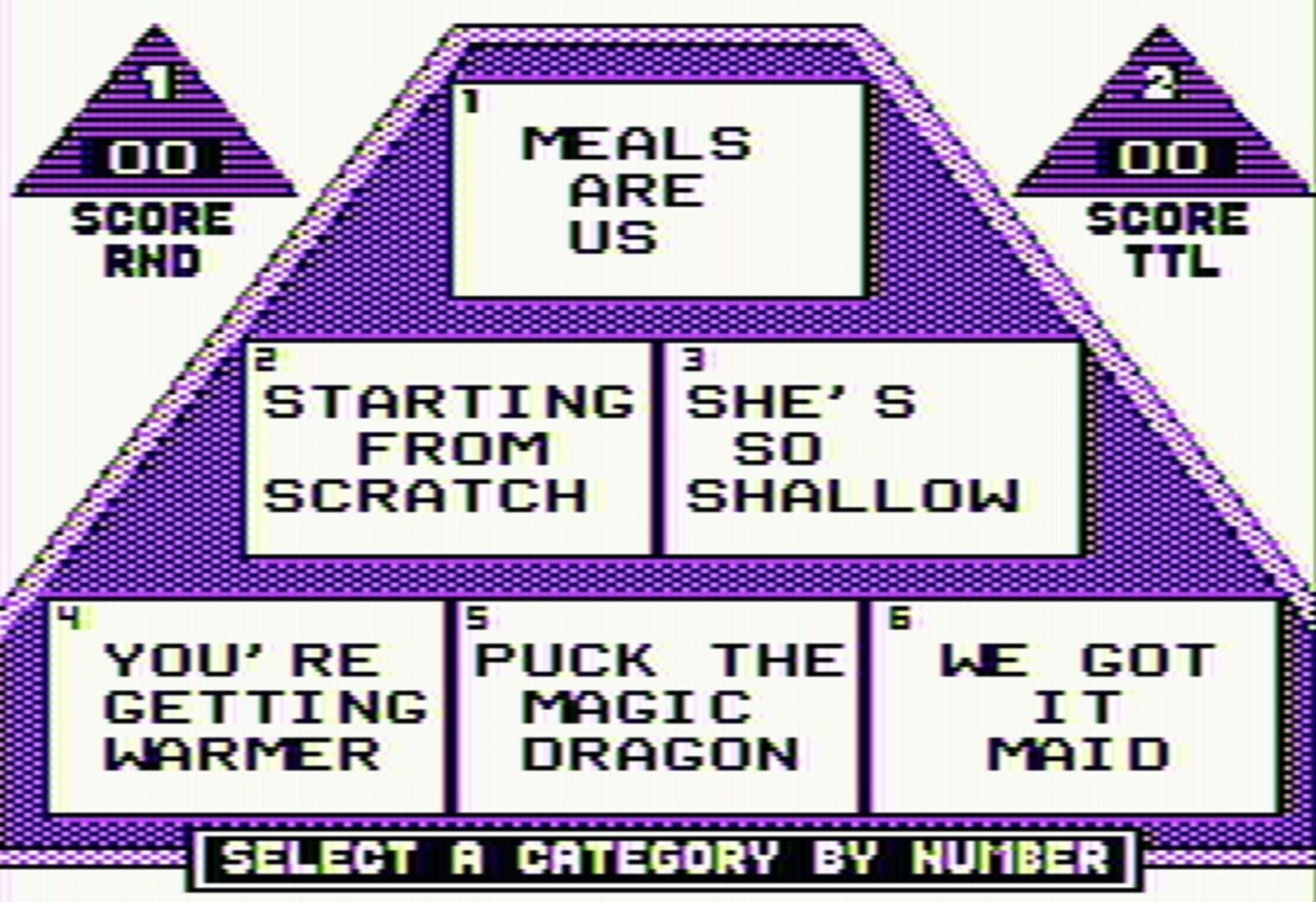 Screenshot for The $100,000 Pyramid