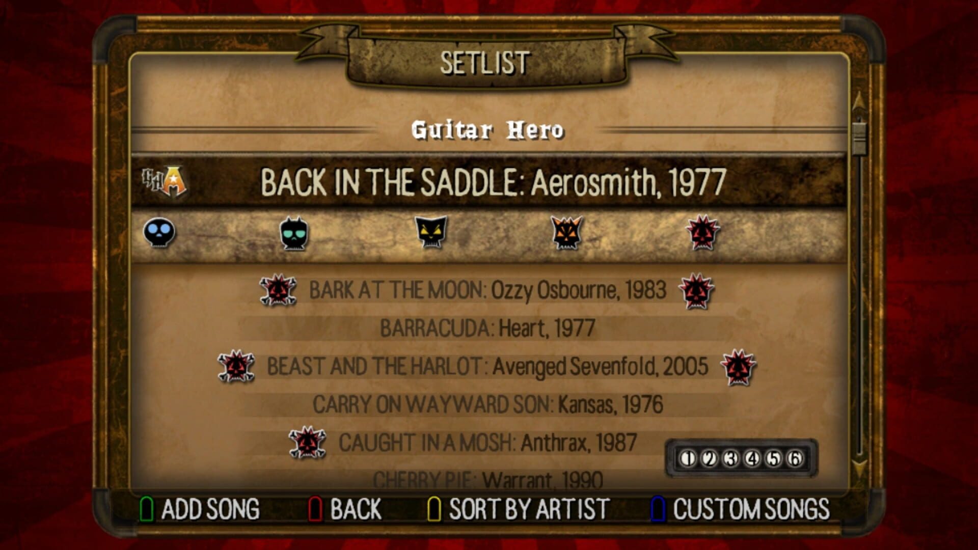 Screenshot for Guitar Hero: Smash Hits