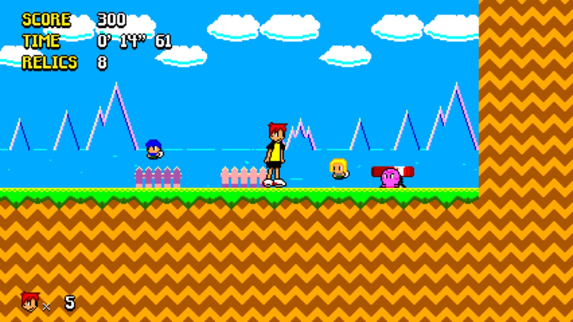Screenshot for Speedy the Rollerskater: SMS Edition