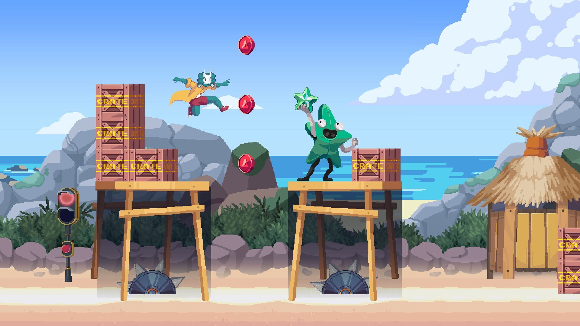 Screenshot for Peppered: An Existential Platformer