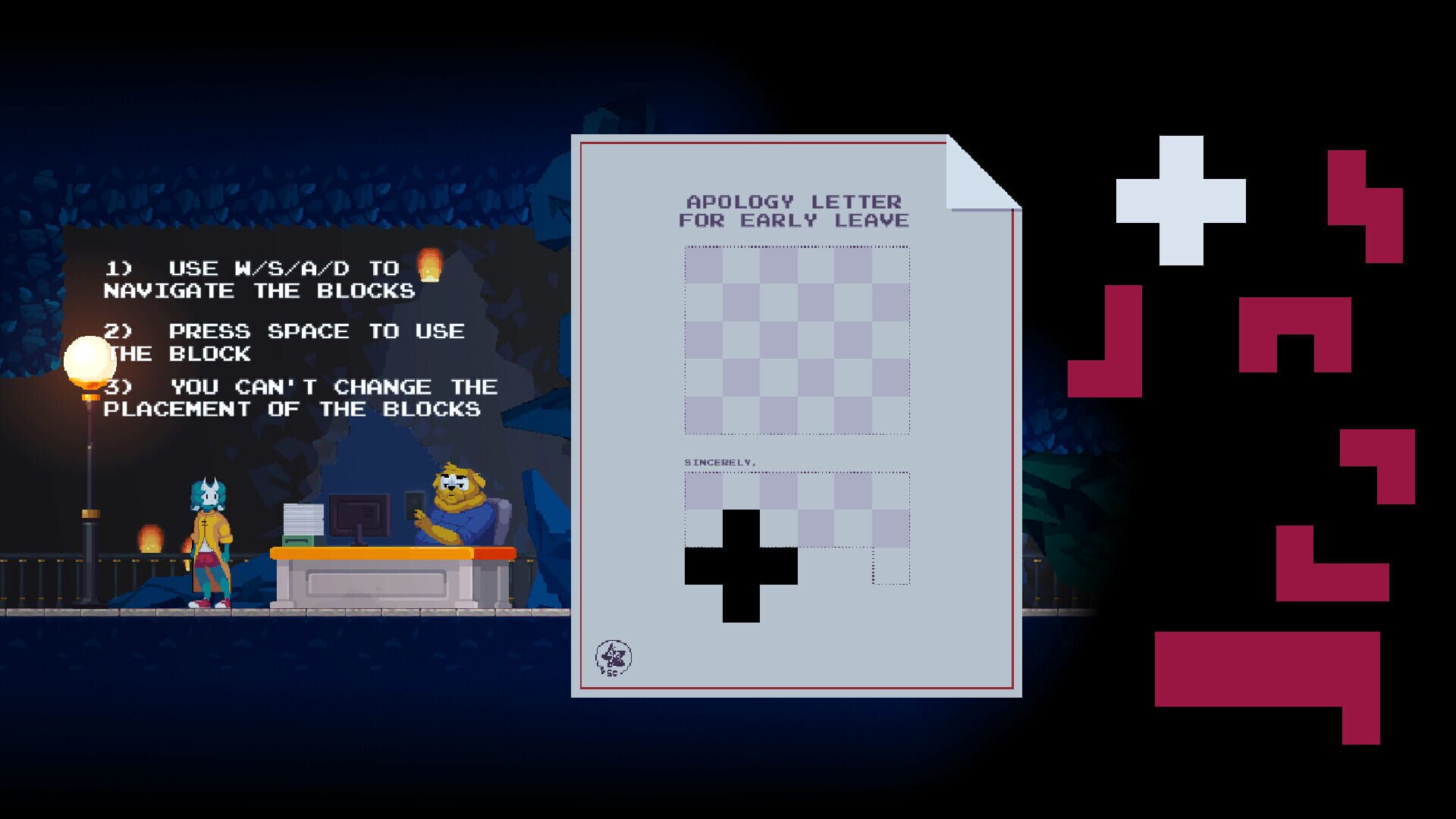 Screenshot for Peppered: An Existential Platformer