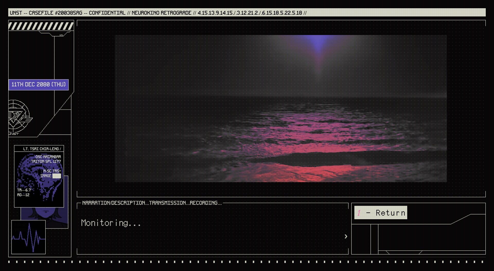 Screenshot for Neurokino Retrograde