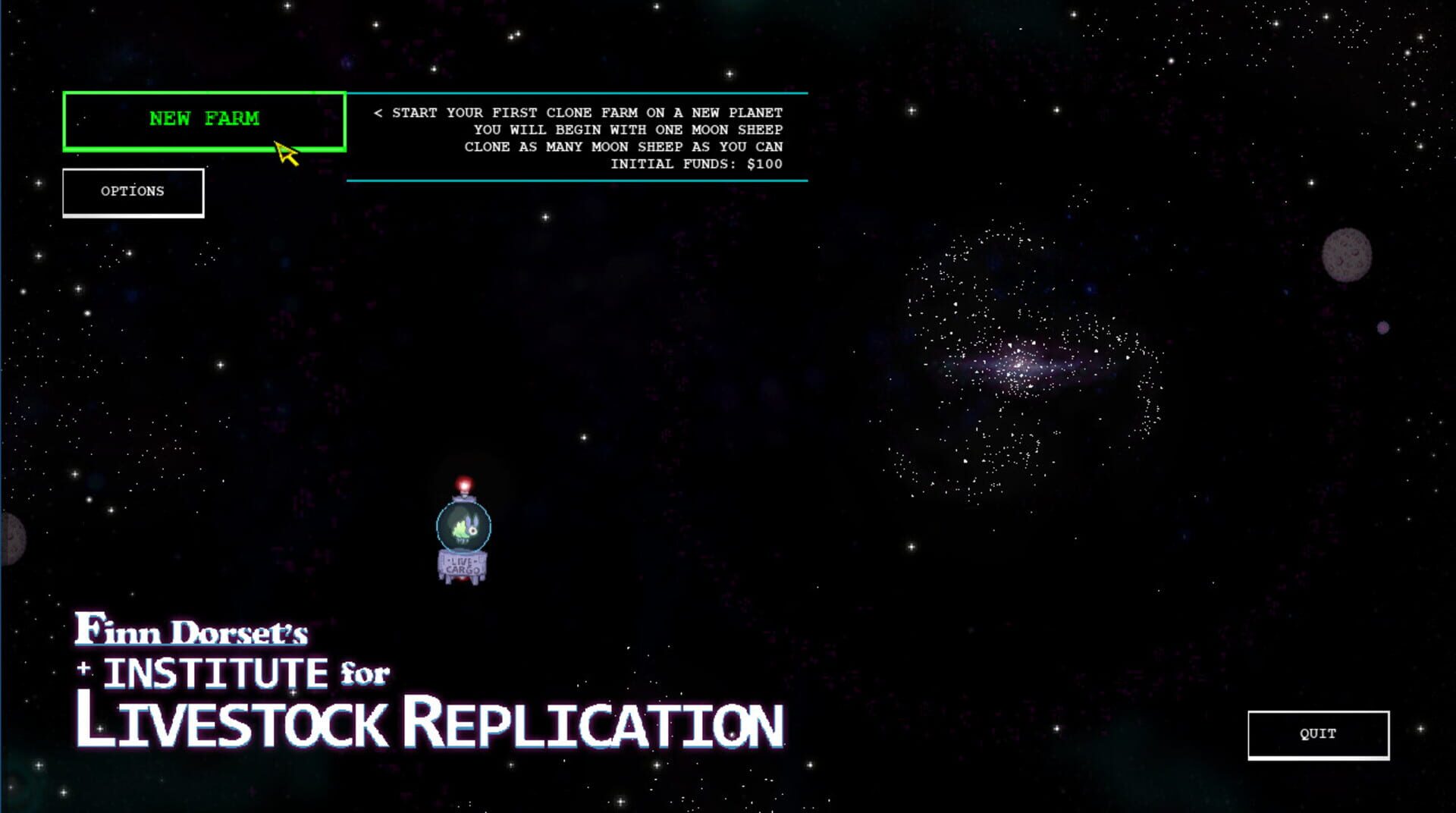 Screenshot for Finn Dorset's Institute For Livestock Replication