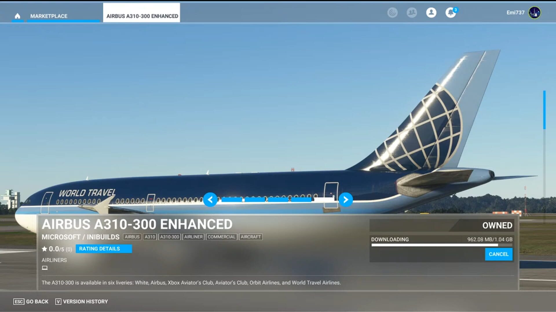 Screenshot for Microsoft Flight Simulator