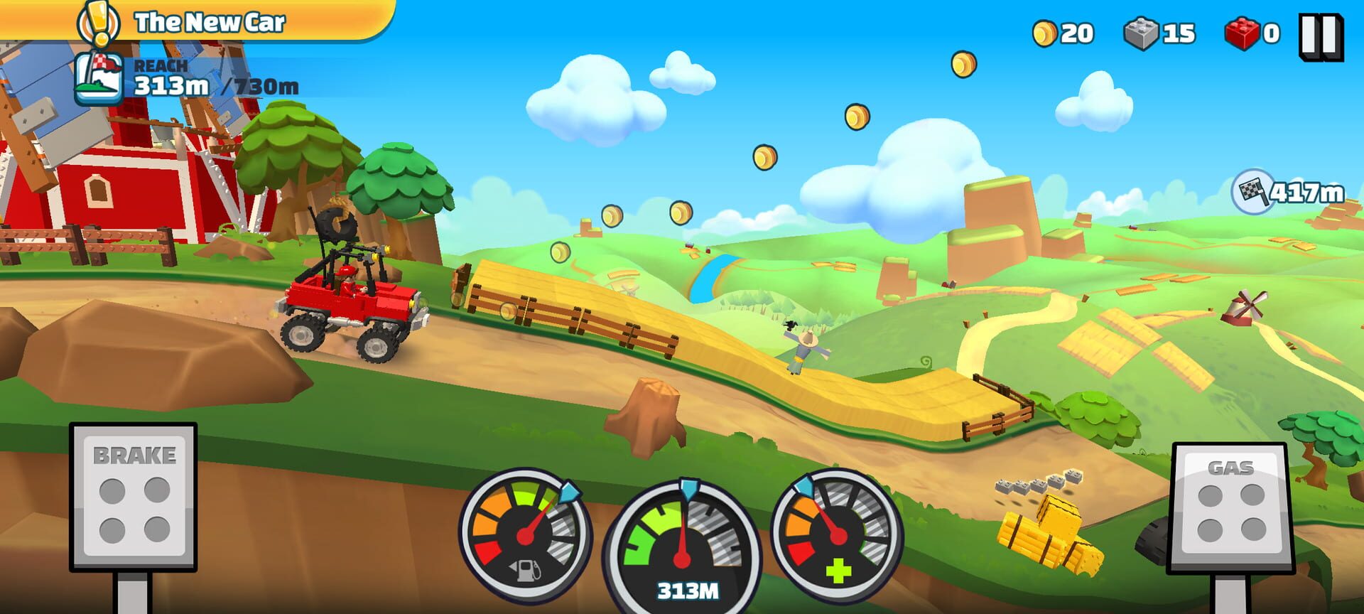 Screenshot for LEGO Hill Climb Adventures