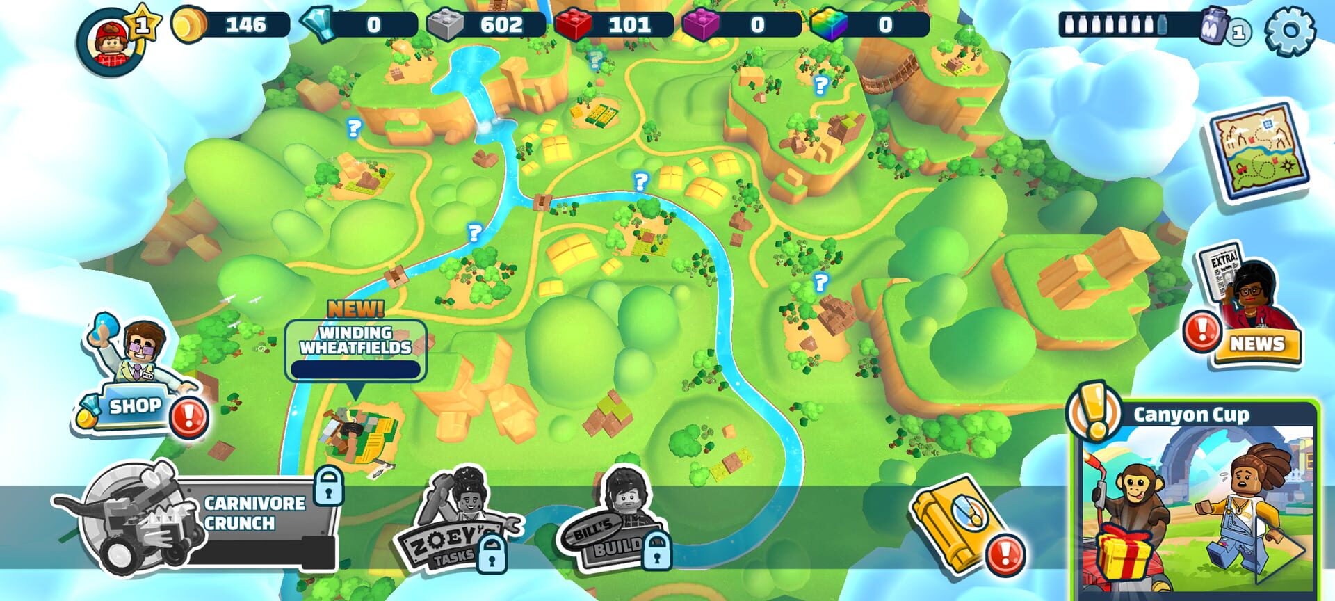 Screenshot for LEGO Hill Climb Adventures