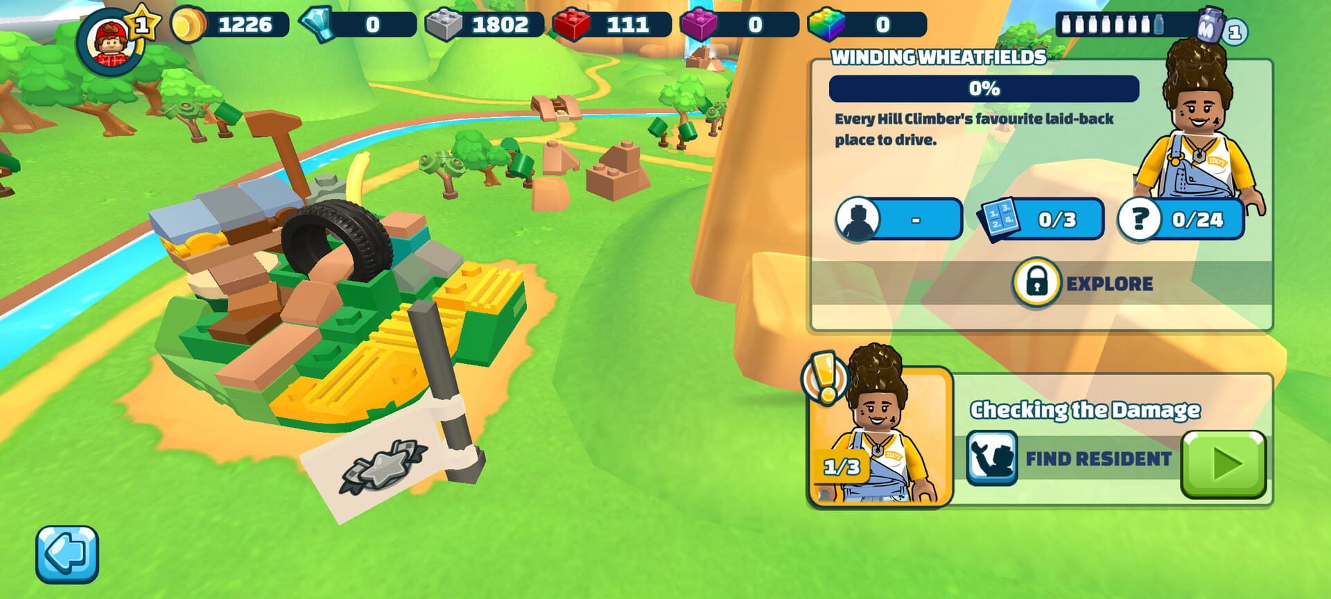 Screenshot for LEGO Hill Climb Adventures