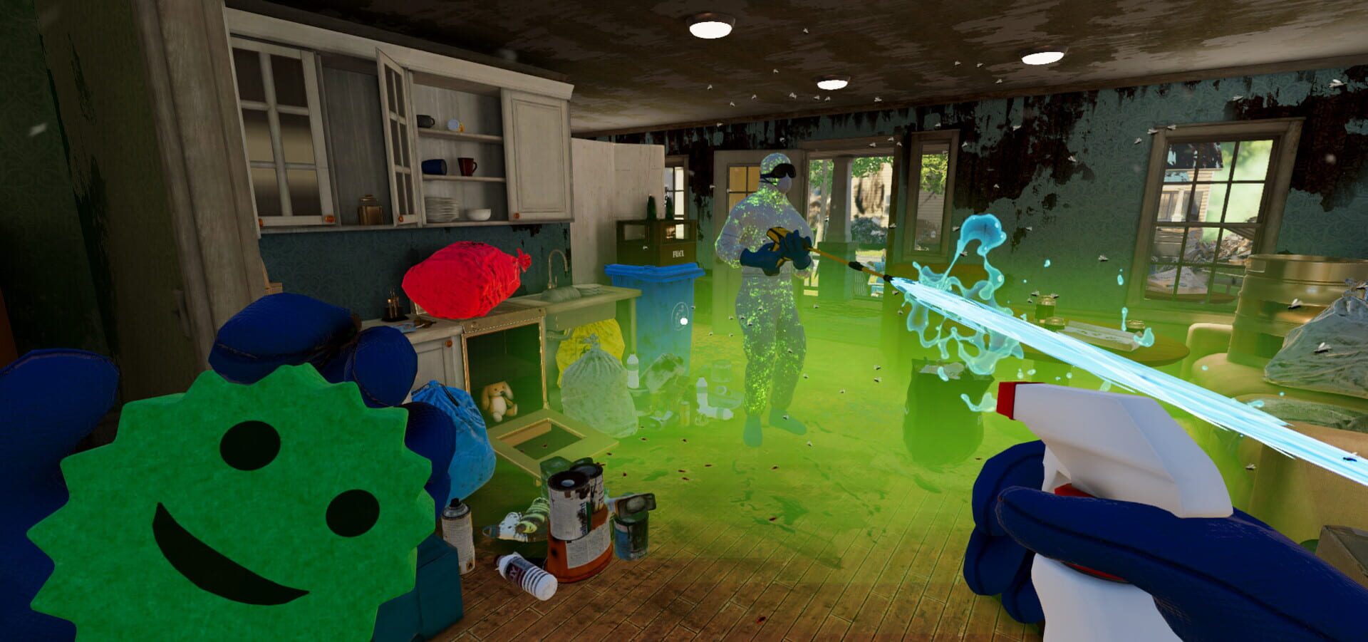 Screenshot for Purrrifiers: Cleaning Chaos