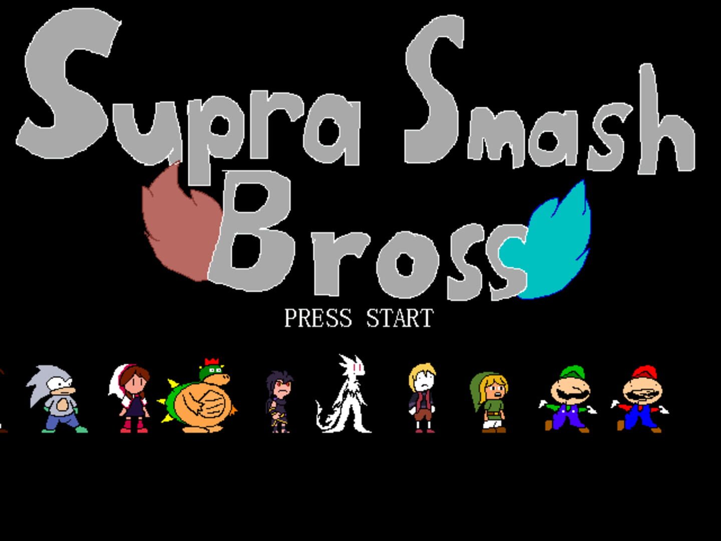 Screenshot for Supra Smash Bross For the Commodore 64 and ZX Spectrum