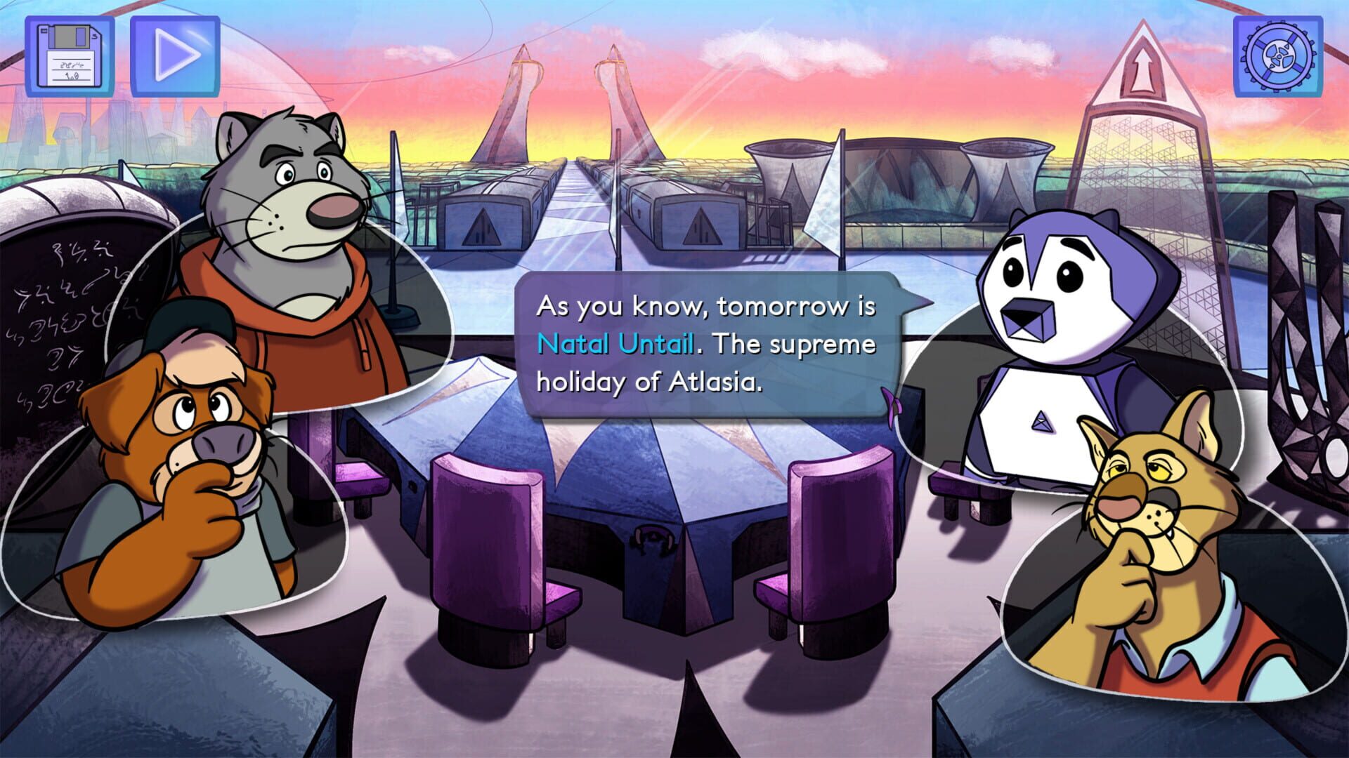 Screenshot for Brok: Natal Tail, A New Christmas