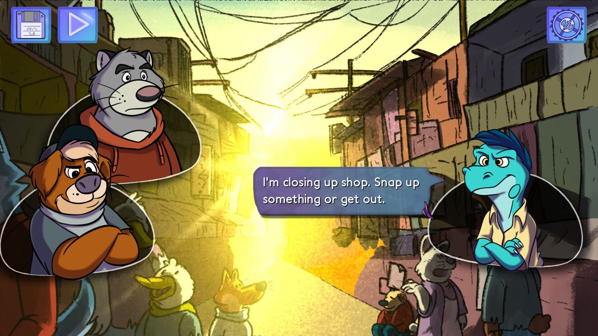 Screenshot for Brok: Natal Tail, A New Christmas