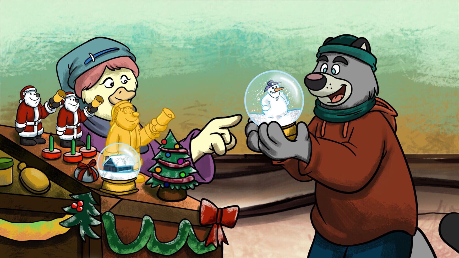 Screenshot for Brok: Natal Tail, A New Christmas