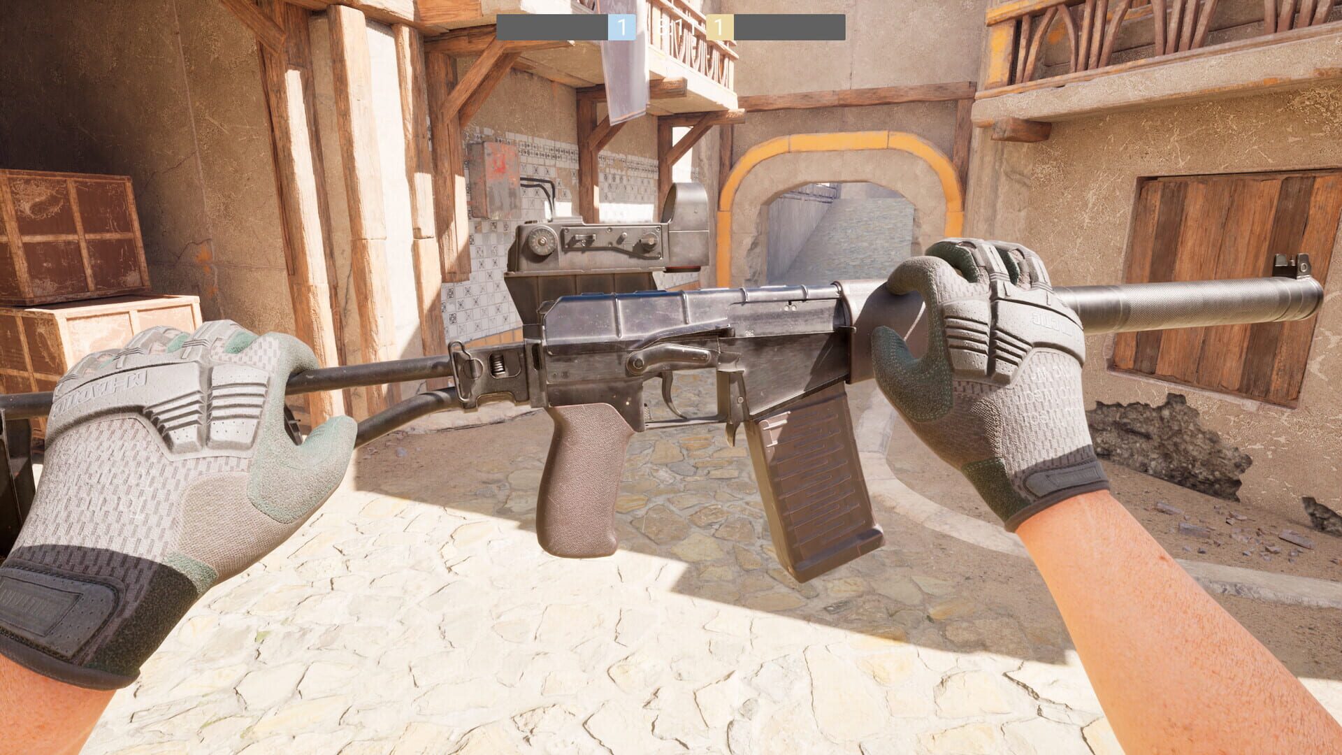 Screenshot for Hand Simulator: Shooter