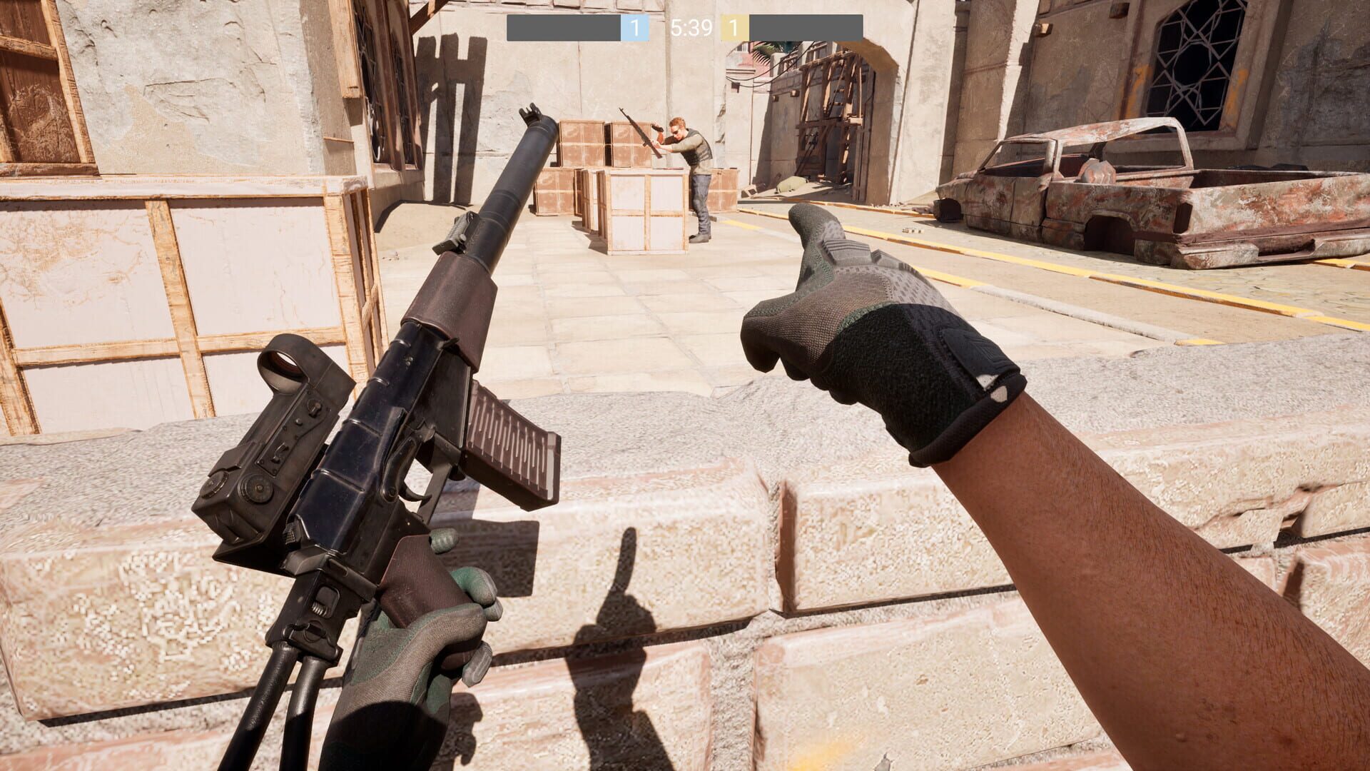 Screenshot for Hand Simulator: Shooter