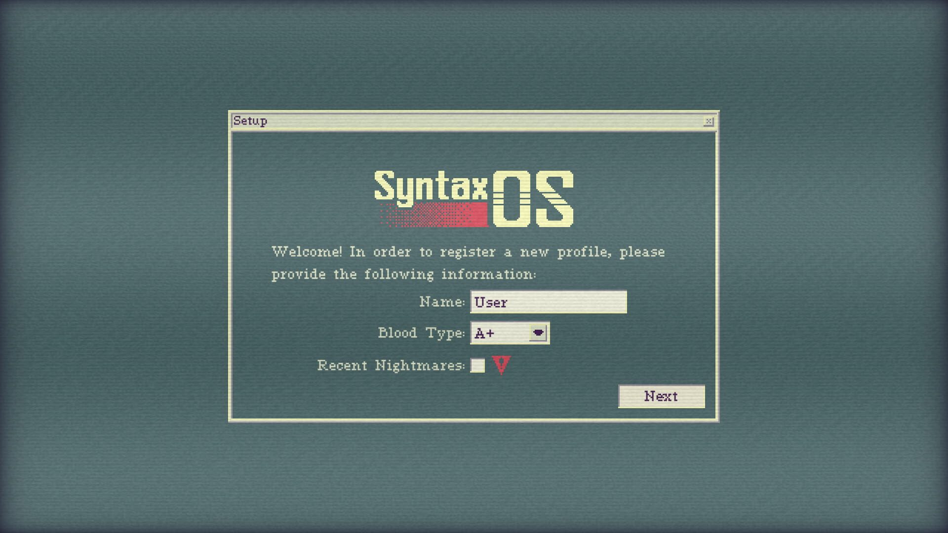 Screenshot for Syntaxia