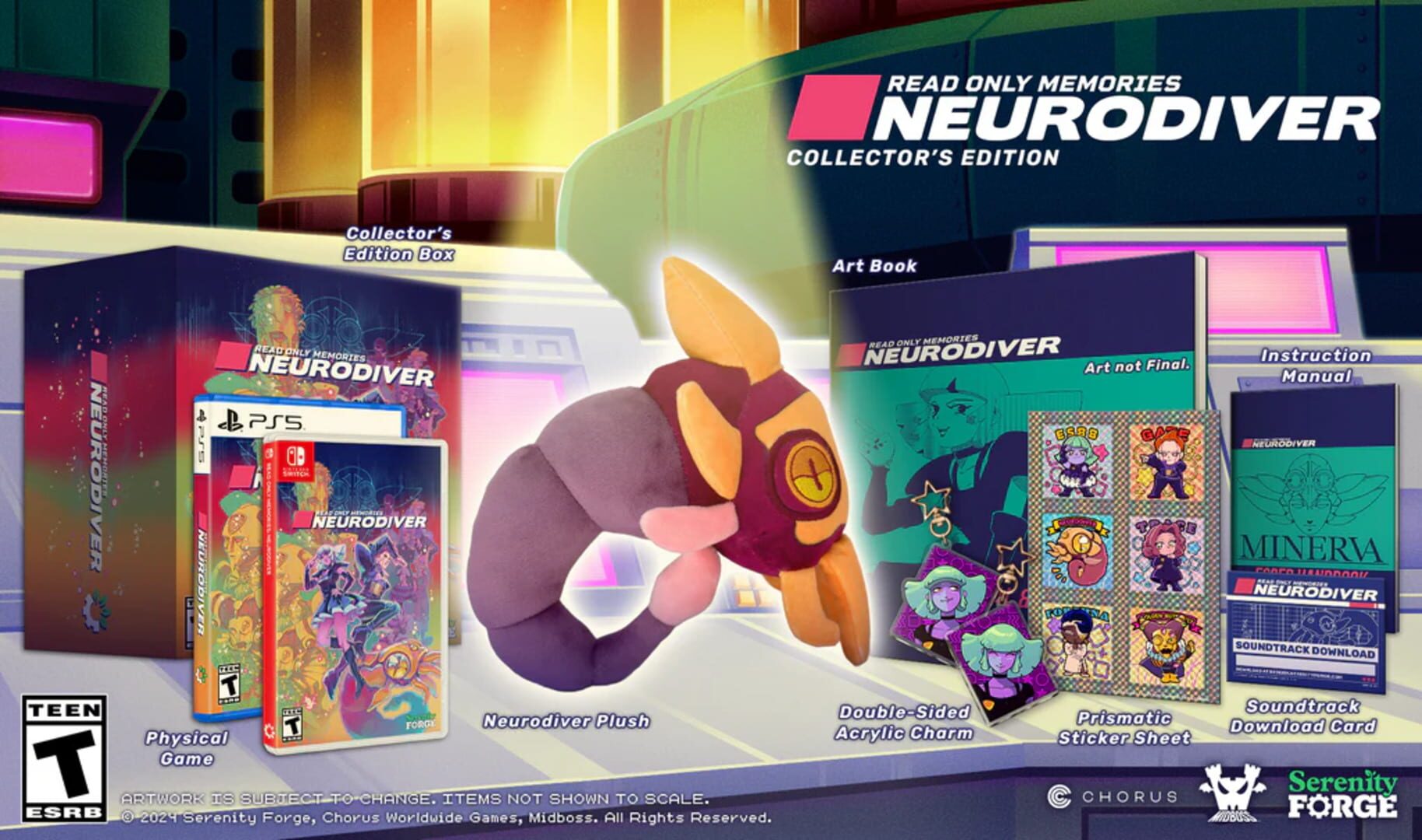 Screenshot for Read Only Memories: Neurodiver