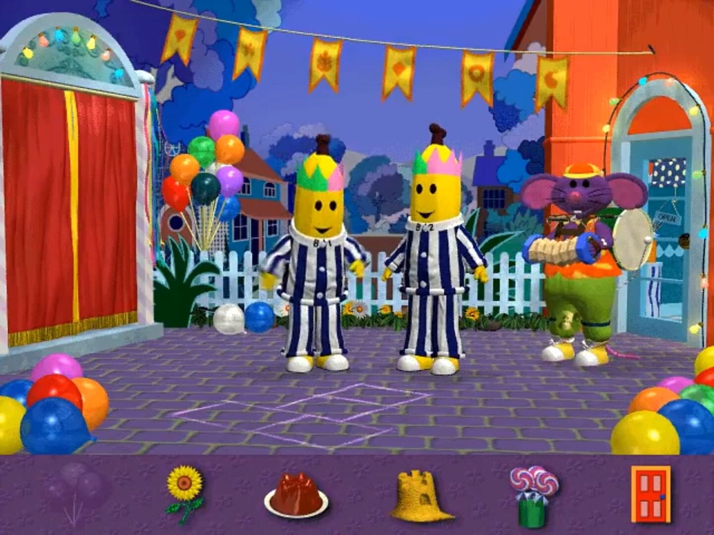 Screenshot for Bananas in Pyjamas: It's Party Time