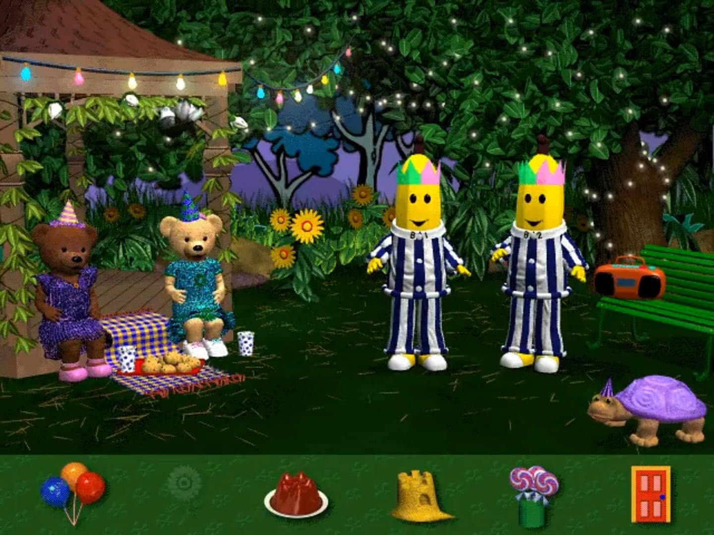 Screenshot for Bananas in Pyjamas: It's Party Time