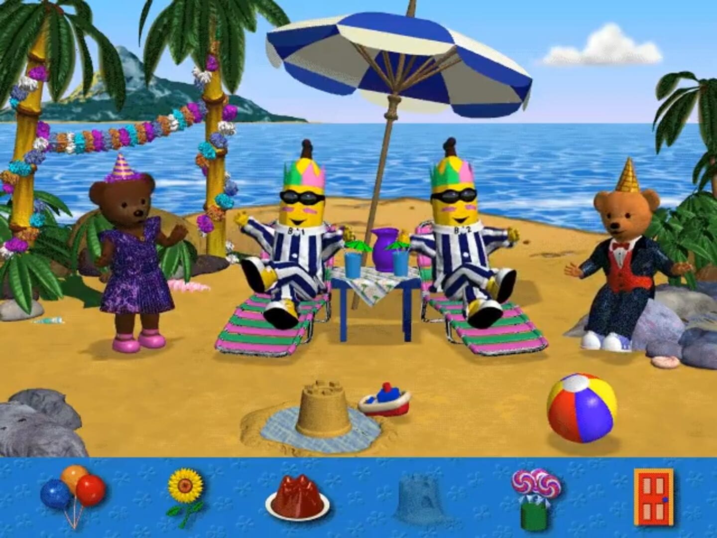 Screenshot for Bananas in Pyjamas: It's Party Time