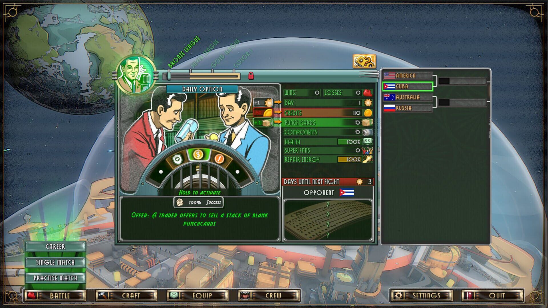 Screenshot for Electro Bop Boxing League