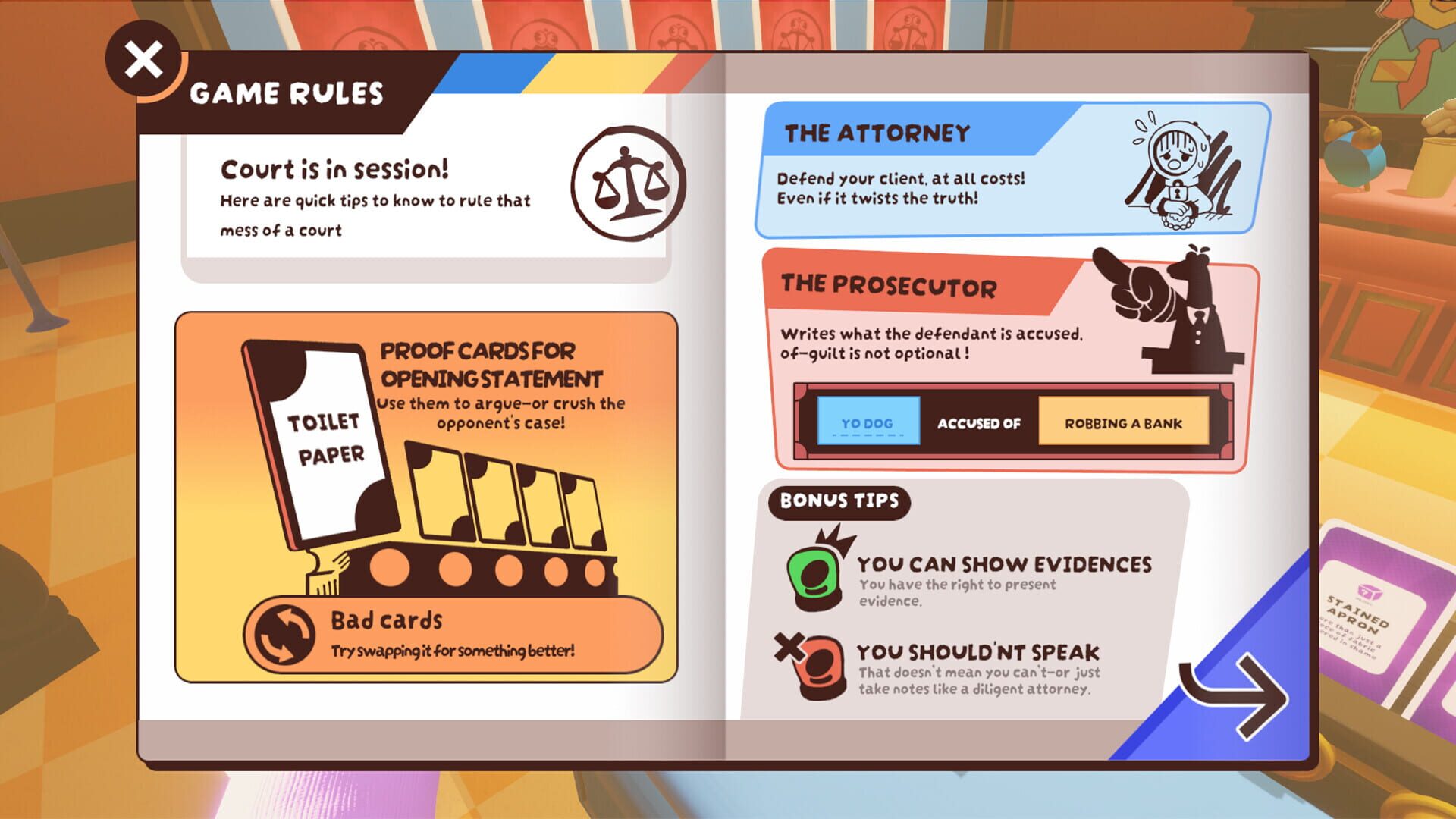 Screenshot for Guilty as Sock!