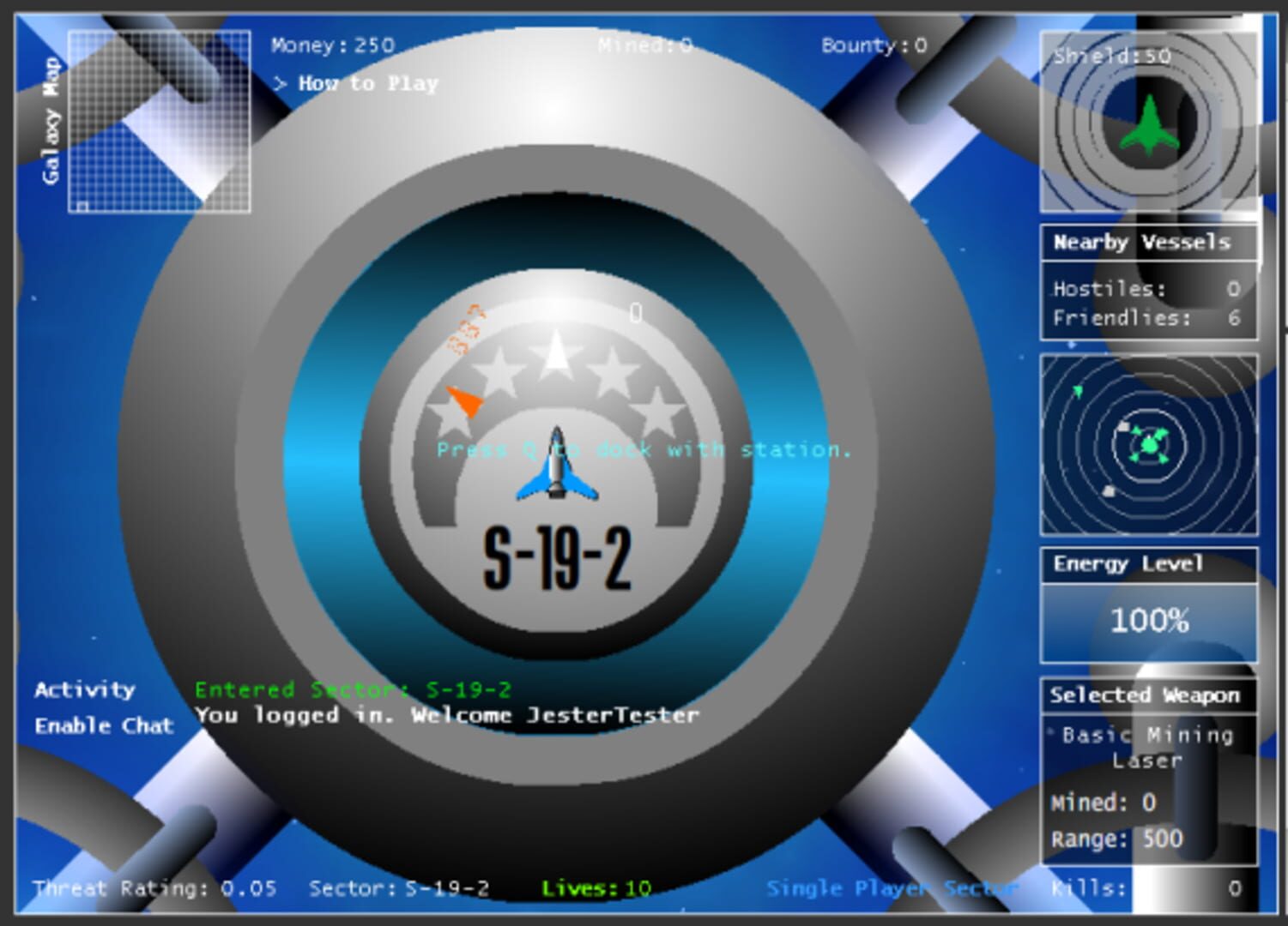 Screenshot for Starfighter: Disputed Galaxy