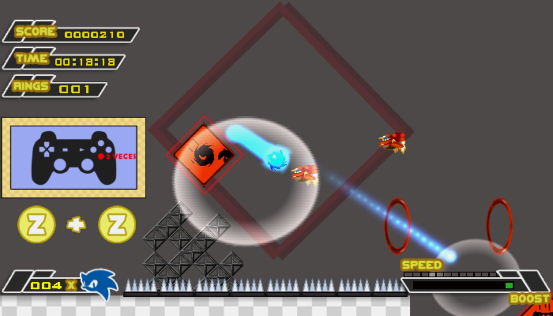 Screenshot for Sonic Beyond the Speed