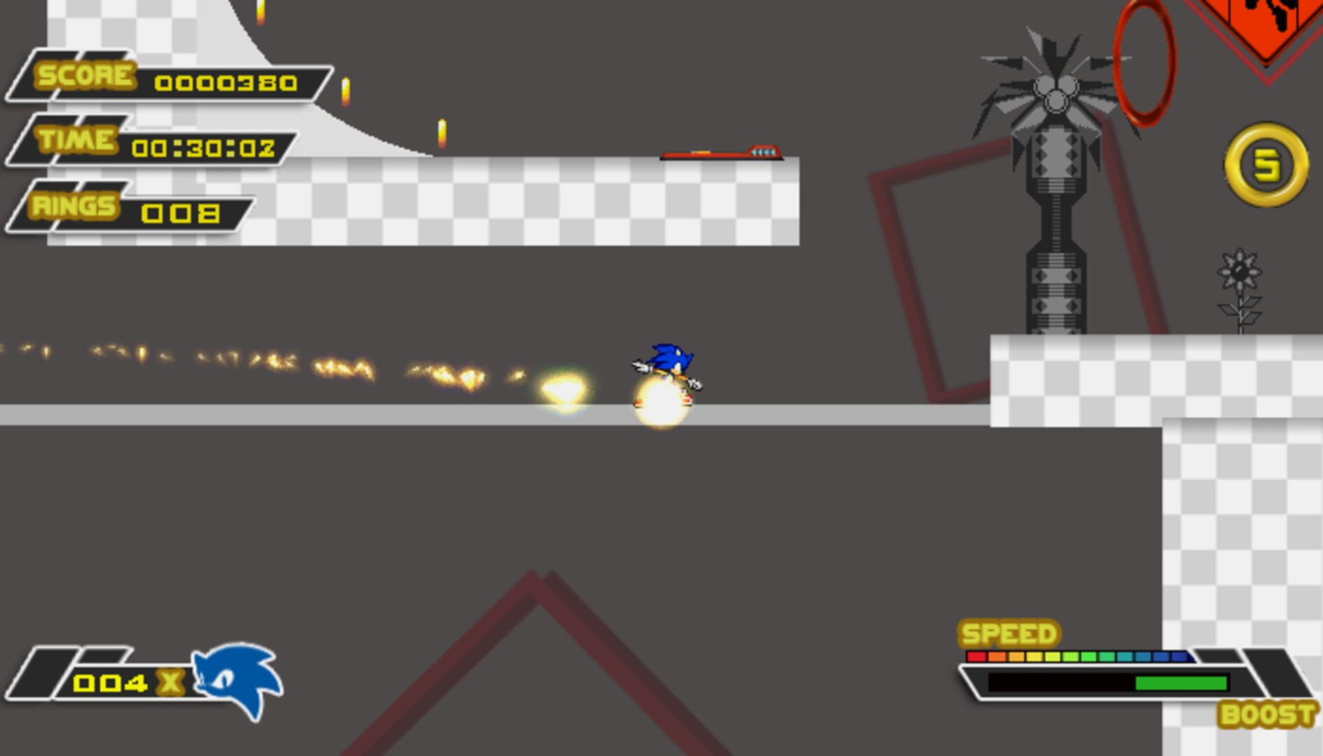 Screenshot for Sonic Beyond the Speed
