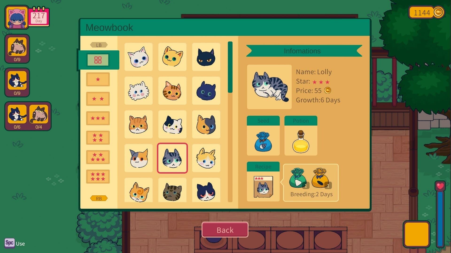 Screenshot for Meow Garden