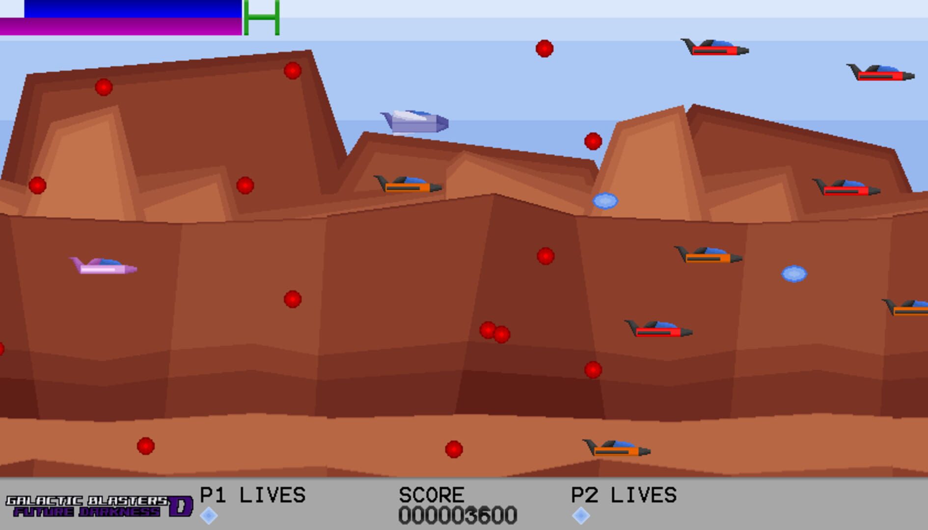 Screenshot for Galactic Blasters D: Future Darkness
