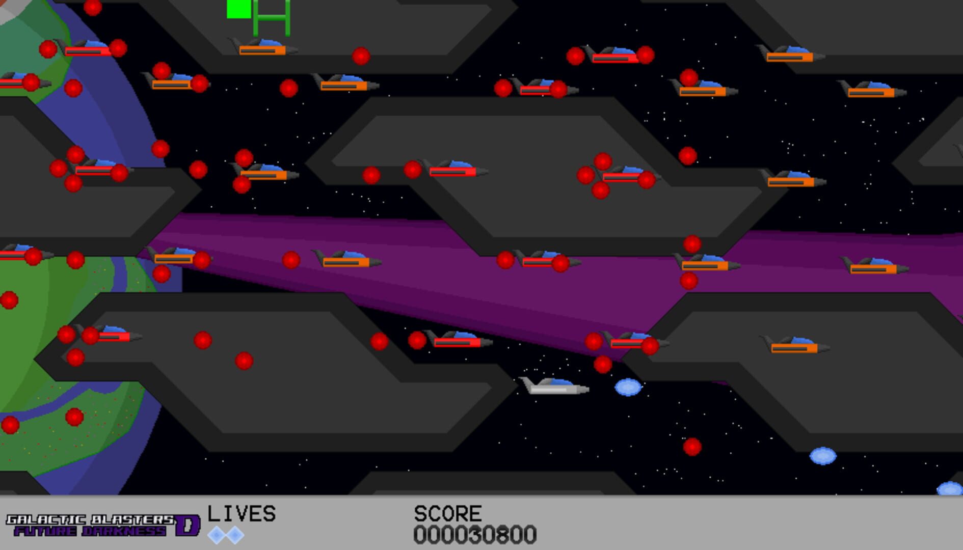 Screenshot for Galactic Blasters D: Future Darkness