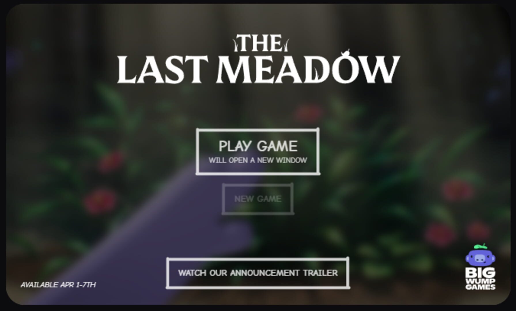 Screenshot for The Last Meadow