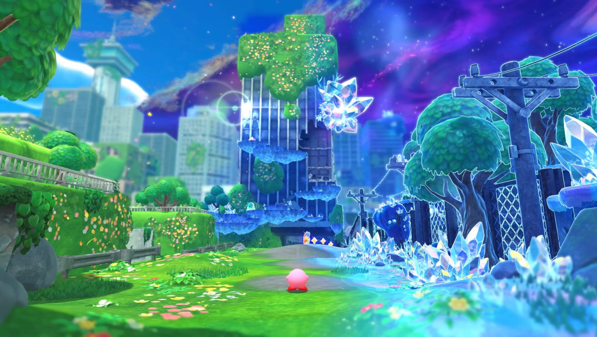 Screenshot for Kirby and the Forgotten Land: Nintendo Switch 2 Edition + Star-Crossed World