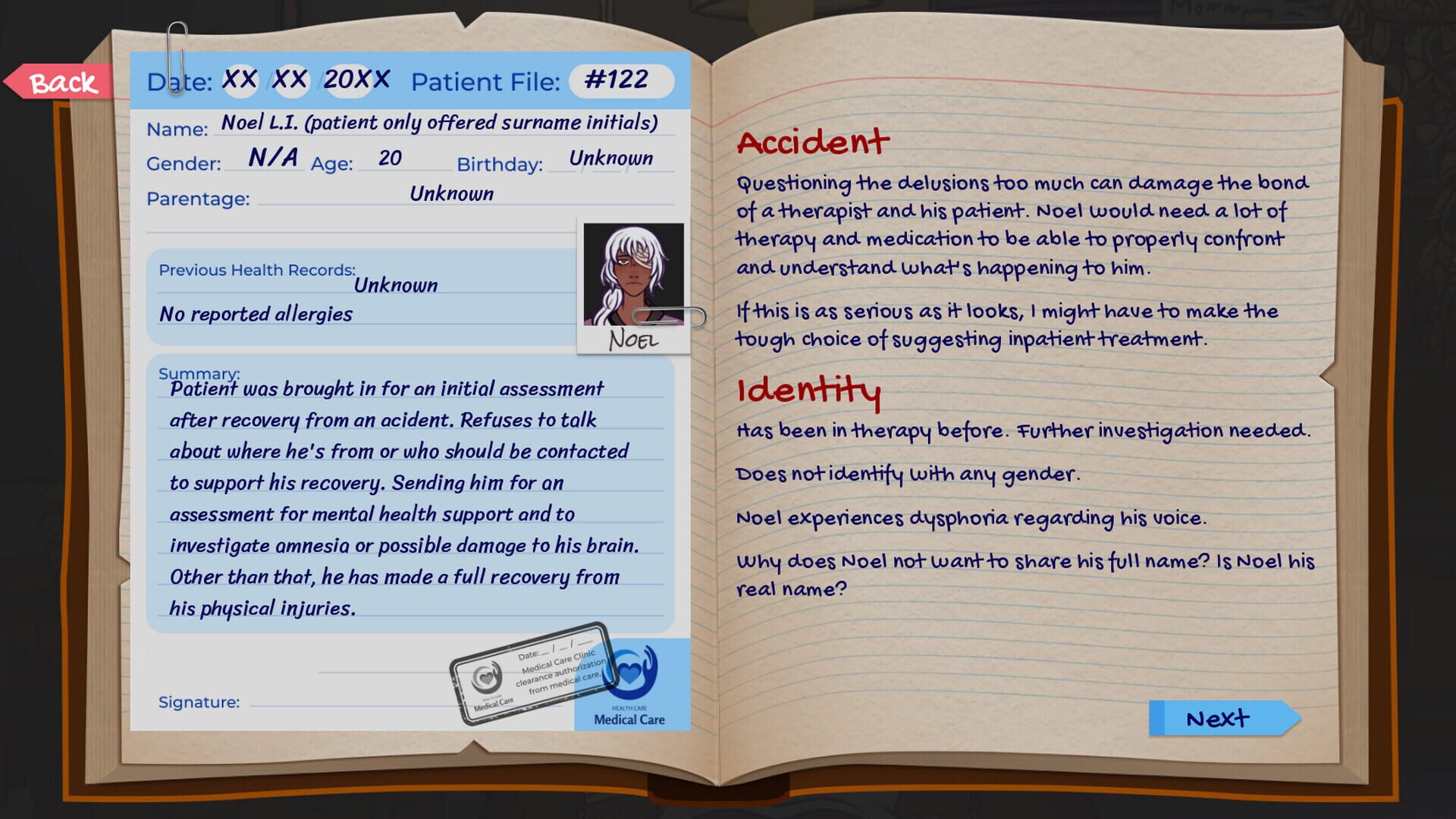 Screenshot for Metahorror Therapy Session