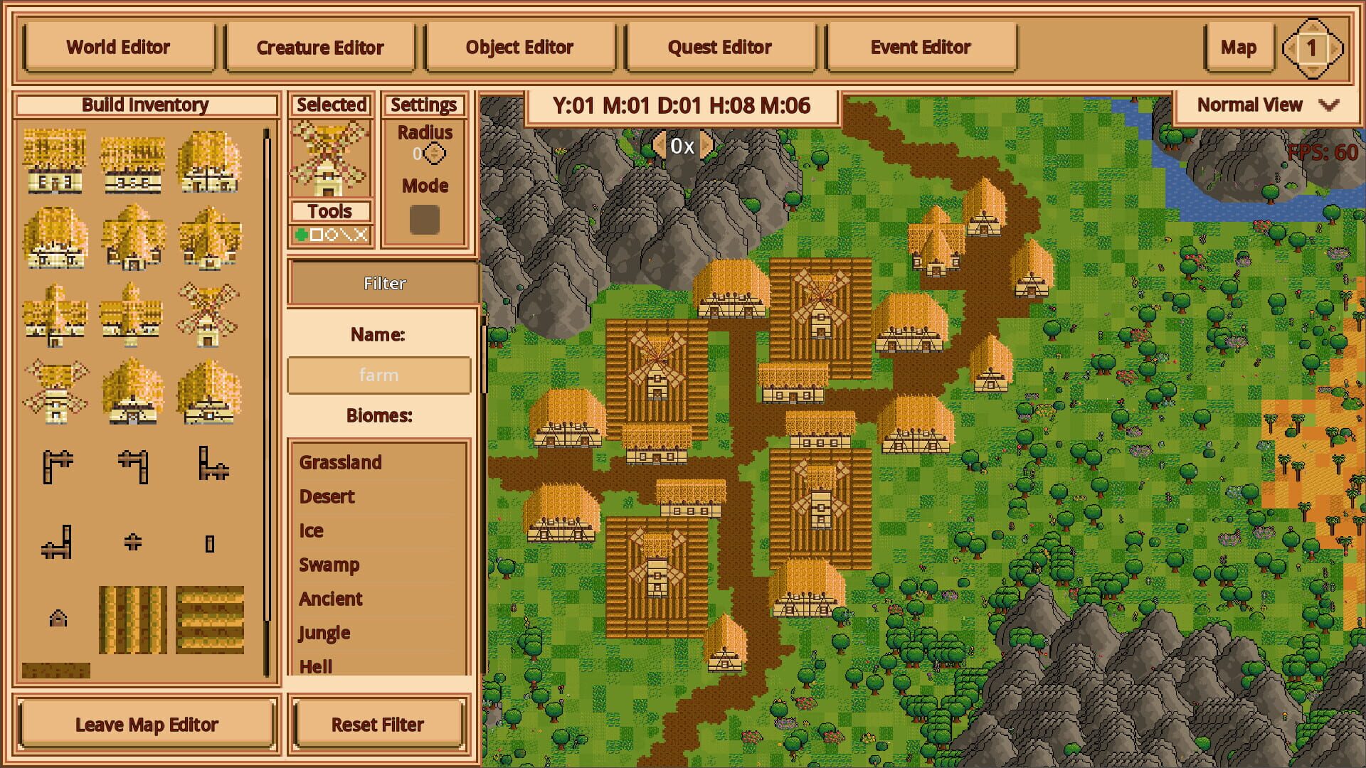 Screenshot for Fantasy World Manager