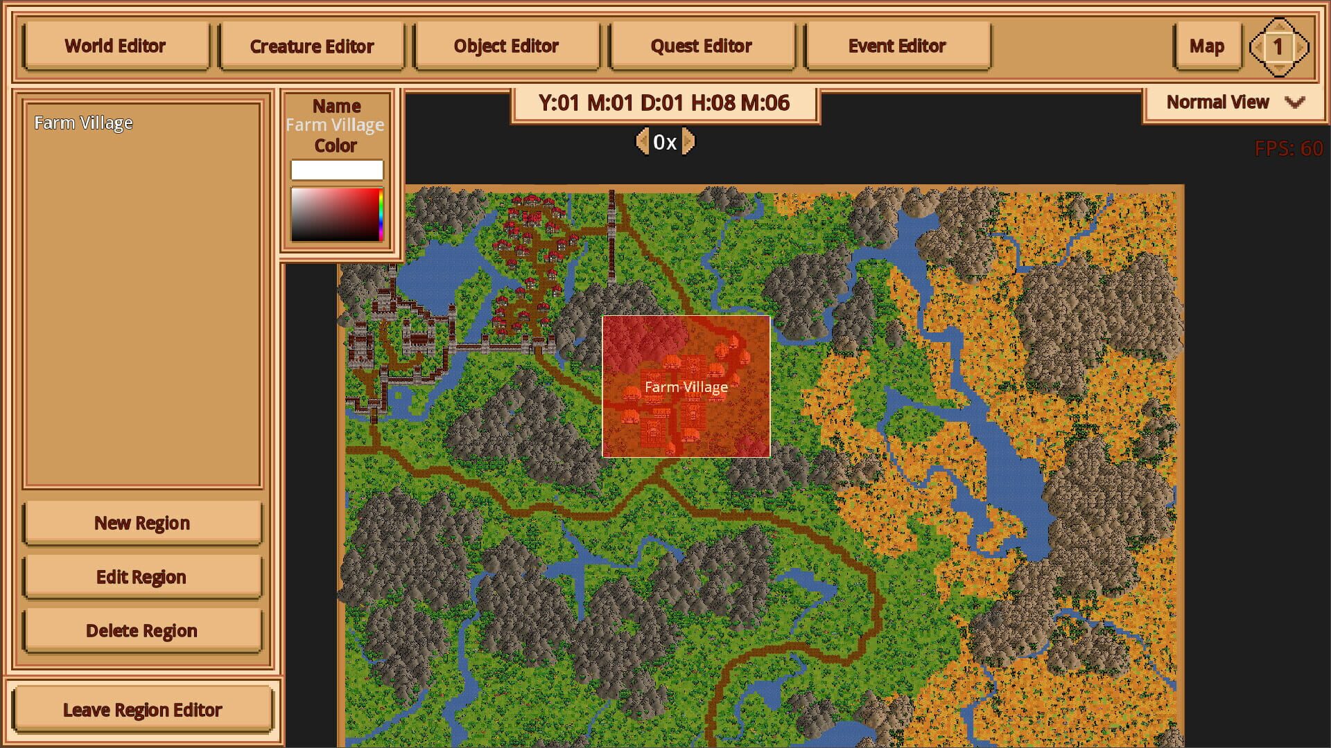 Screenshot for Fantasy World Manager