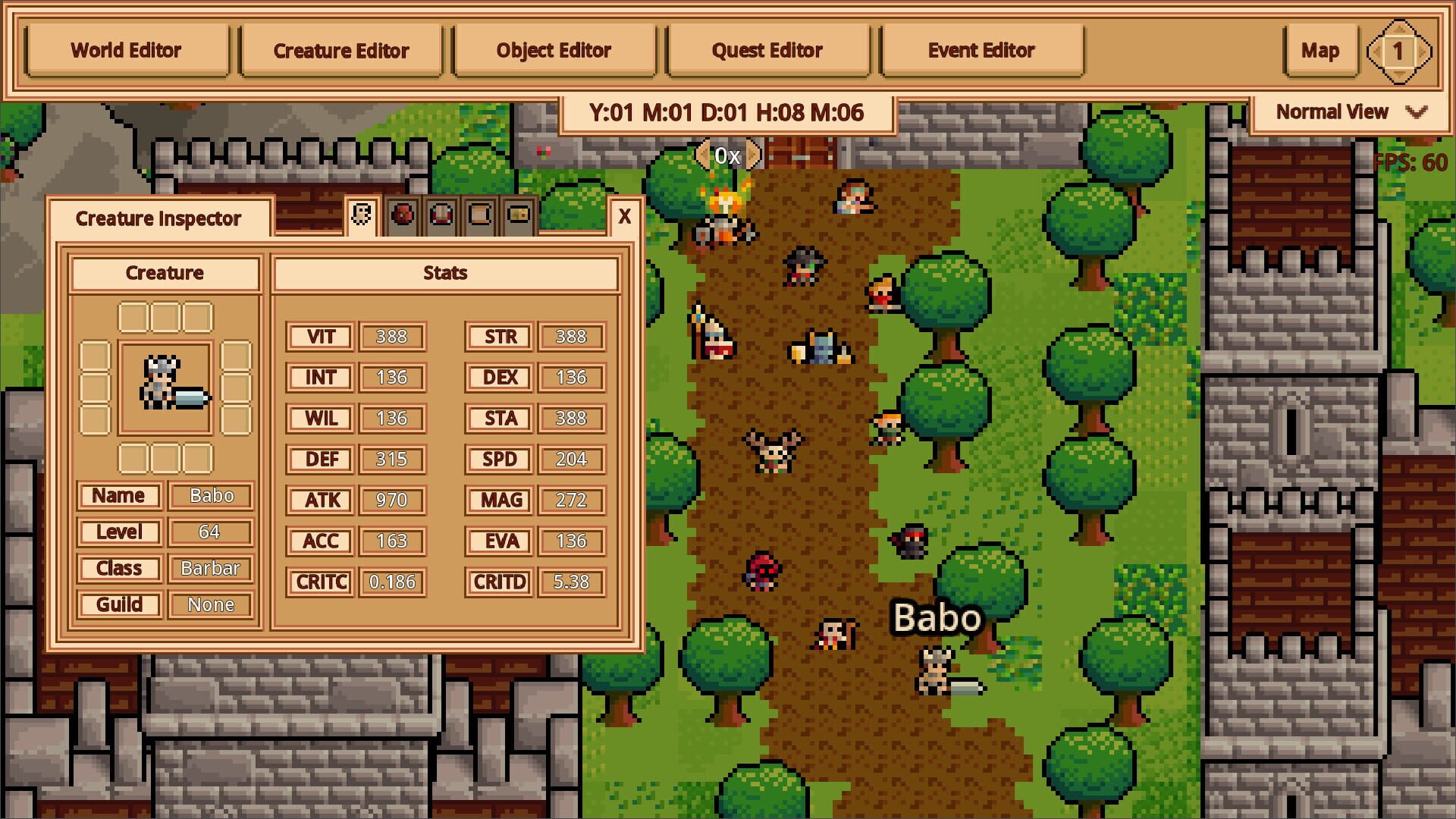 Screenshot for Fantasy World Manager