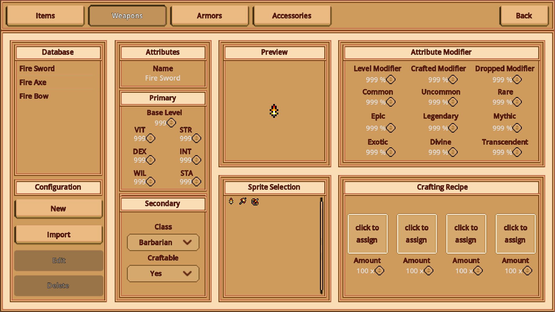 Screenshot for Fantasy World Manager