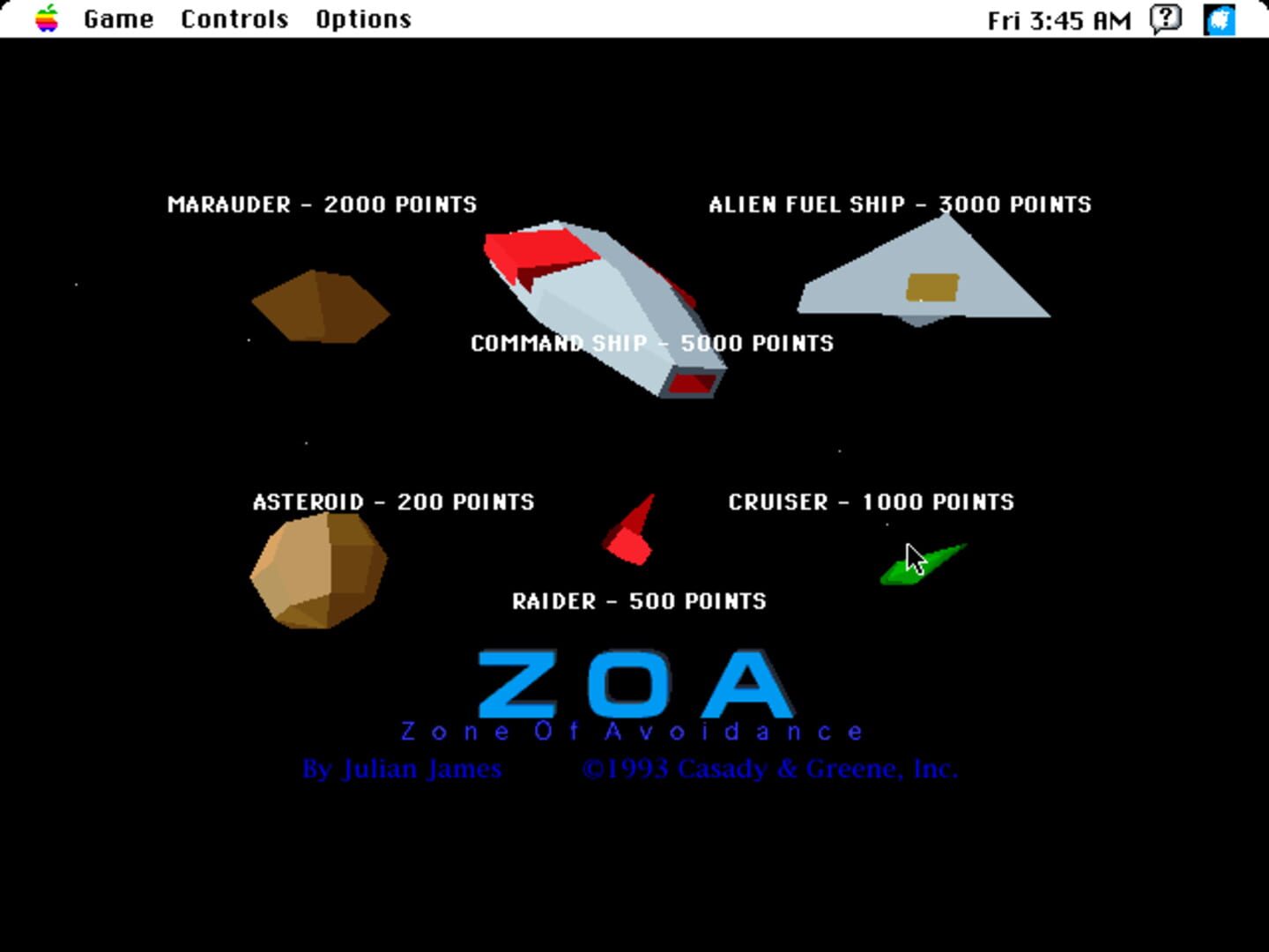 Screenshot for ZOA: The Zone of Avoidance