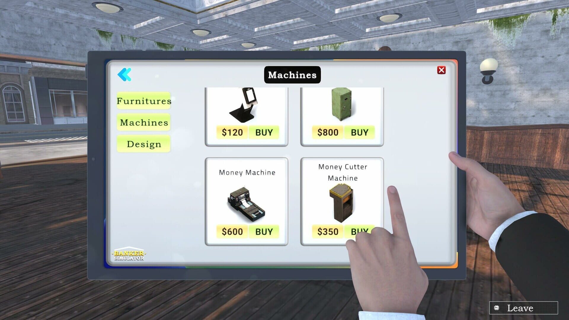 Screenshot for Banker Simulator