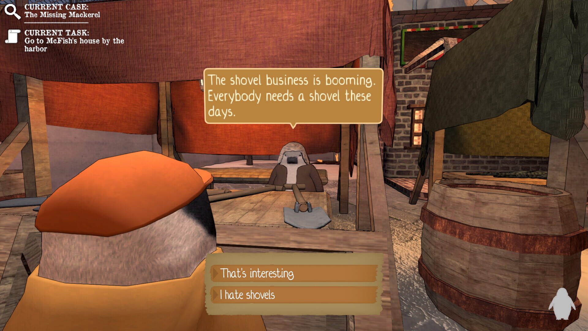 Screenshot for Detective Penguin