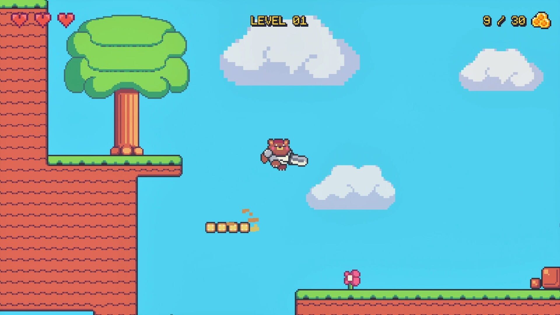 Screenshot for Bear Knight Honey Quest