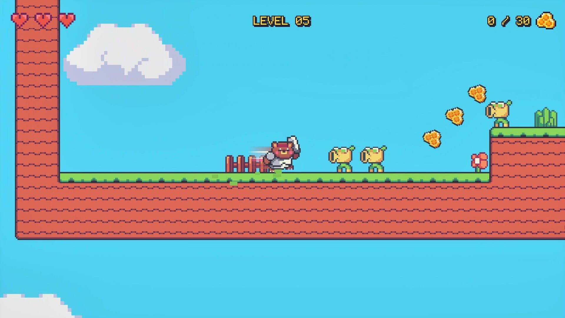 Screenshot for Bear Knight Honey Quest