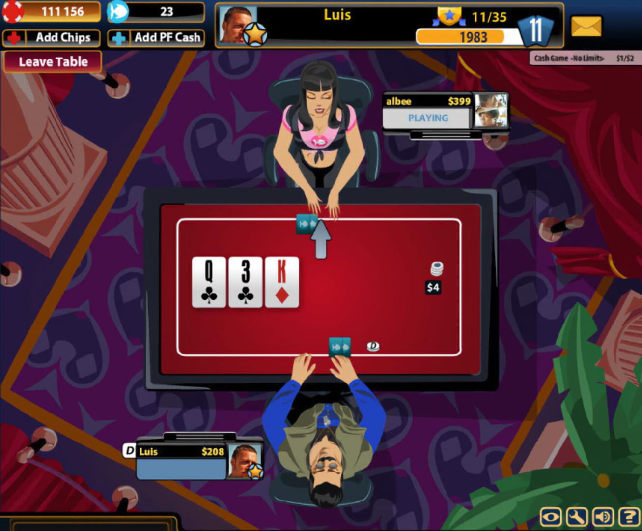 Screenshot for Poker Rivals