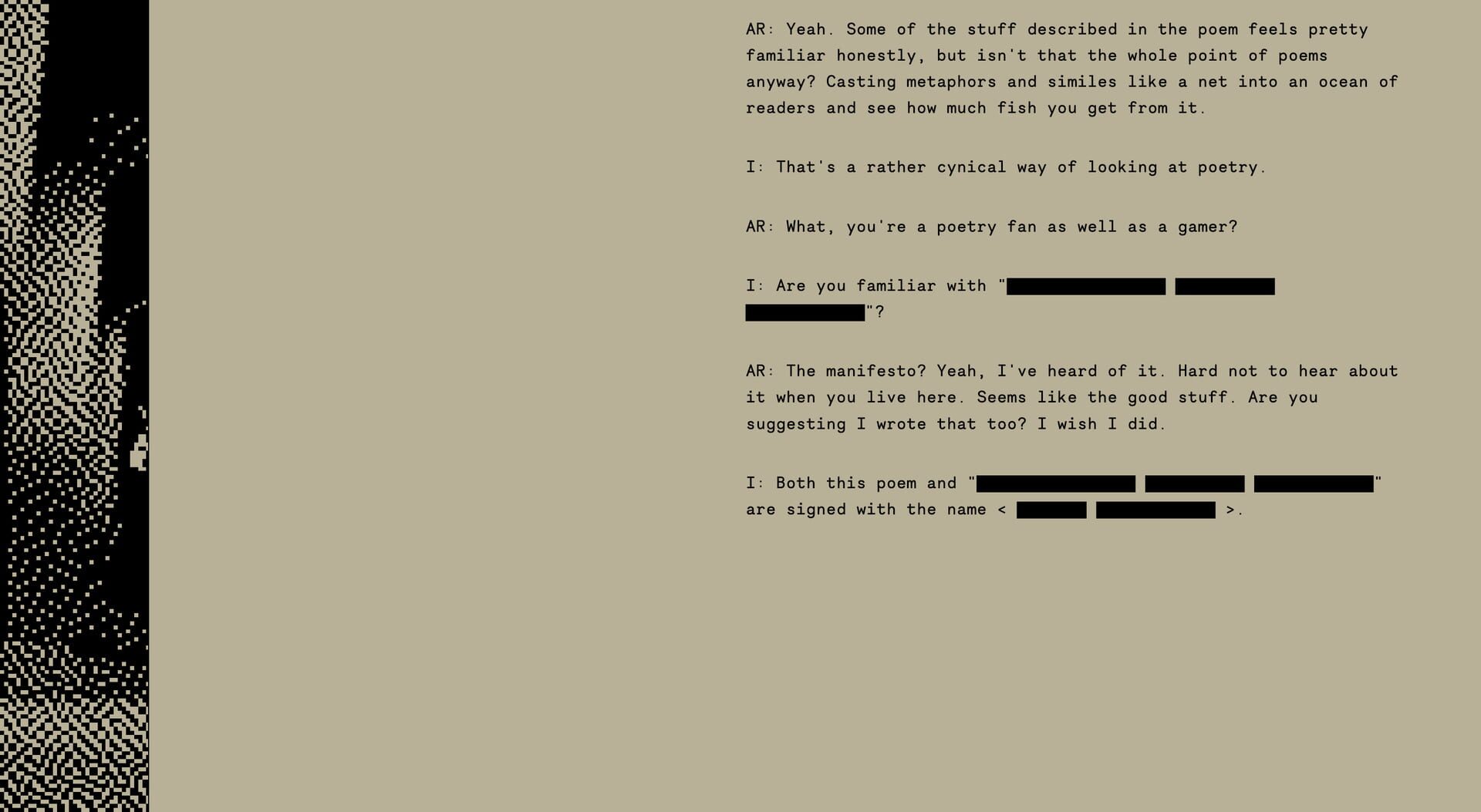 Screenshot for Portrait on Imagined Horizon